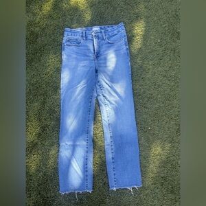 Good American Light Blue Straight Leg Jeans